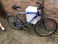 Used Salcano Mountain Bike Blue And Silver Good Condition