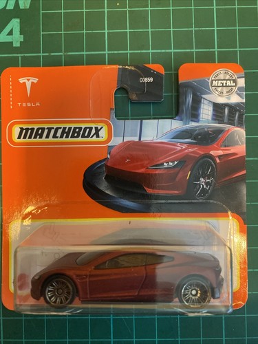 Matchbox unopened tesla - matchbox,