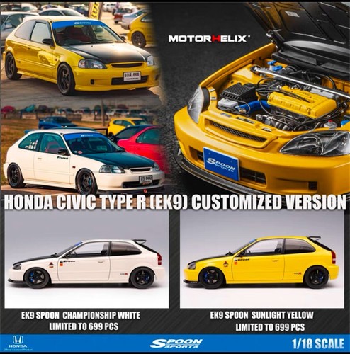 Motorhelix honda civic - 1/18,