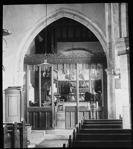 Magic lantern slide - magic,