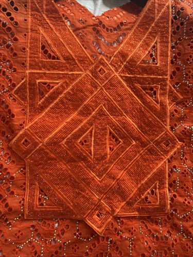 Bubu orange dry lace fully - in,