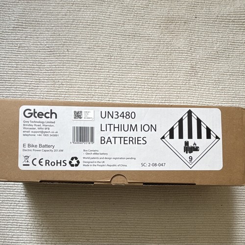 Gtech bike battery ion - e-bike, li-ion