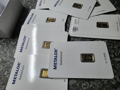Gram gold bar - 1, metalor