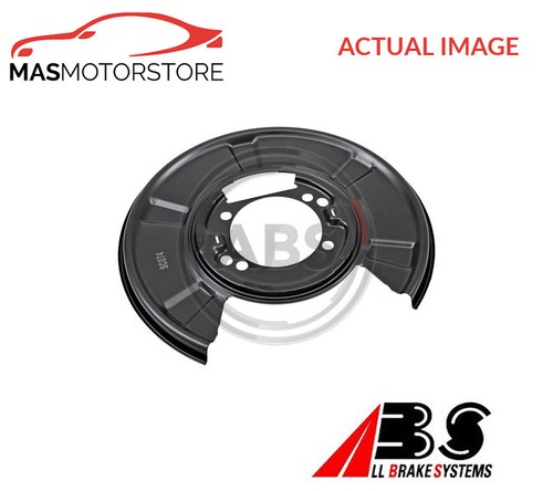 Splash panel brake disc - disc, abs