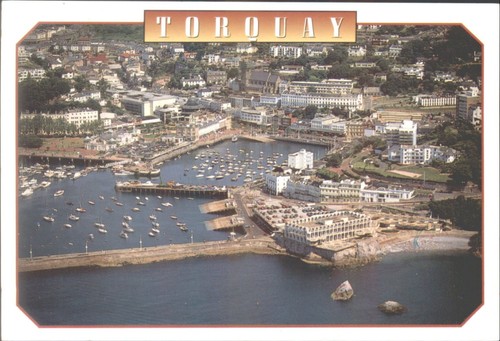 Torquay devon england aerial - torquay,