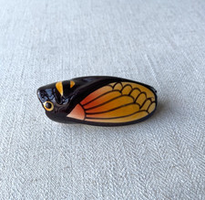 Moth Pottery Wall Hanging