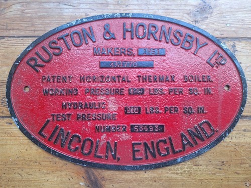 Vintage aluminium makers name - vintage,