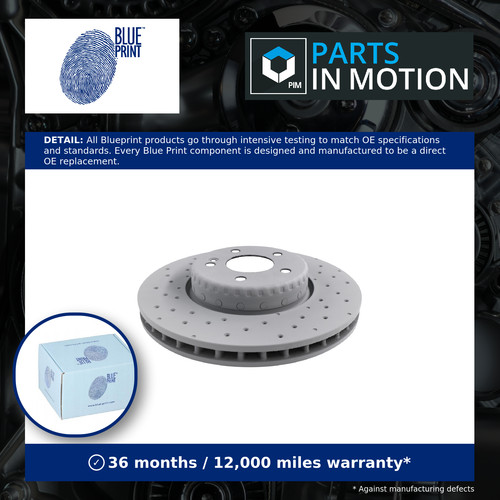 Brake discs pair - 2x, vented