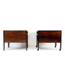 1 of 2 Retro Vintage Bedside