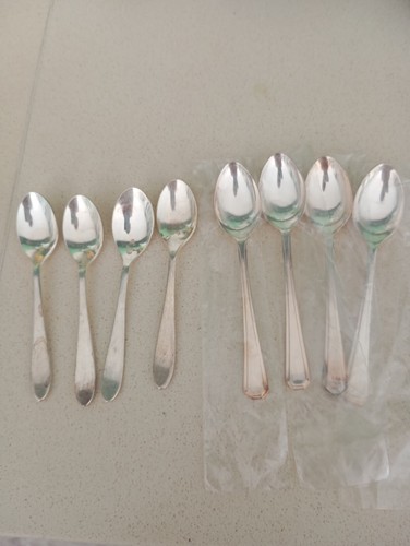 Four silver epns teaspoons - teaspoons, &