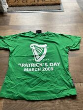 Guinness Official St Patrick’s Day Bar Staff T Shirt ‘09 Ladies M/L