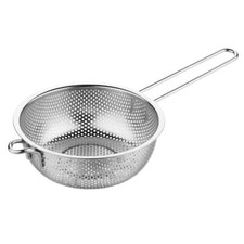 YSAMAX Stainless Steel Wash Basket Rice Colander Strainer, Spaghetti Metal Sink,