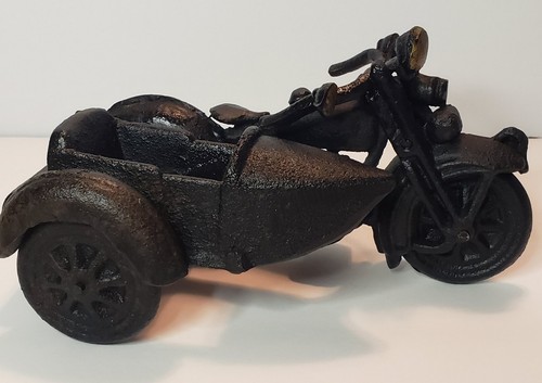 Cast iron motorcycle - iron, with