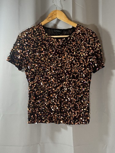 Vera mont evening - mont, sequin