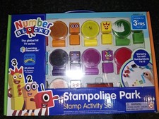 Numberblocks Stampoline Park - Stamp Activity Set - Cbeebies - Preschool Toy