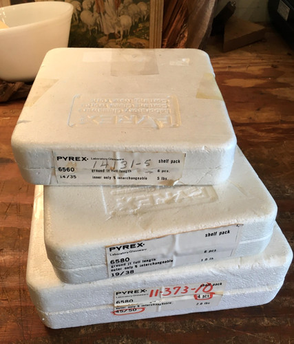Pyrex lab glassware 50 - pyrex,