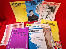 Large Job Lot - 50 Sheet Music