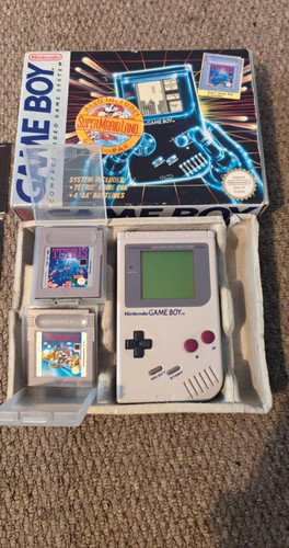 Nintendo game boy grey - nintendo,