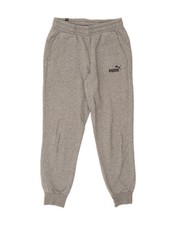 PUMA Mens Tracksuit Trousers Joggers Medium Grey DG11