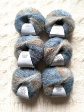 6 balls x 25g Mohair yarn 