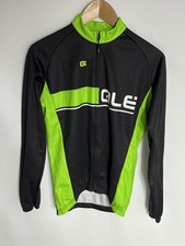 ALE Cycling Jersey Team Long Sleeve | Men's | Black/Green | Medium