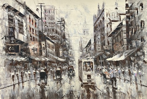 Original oil painting - oil, painting,hong