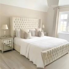 Luxury Ottoman Winged Bed