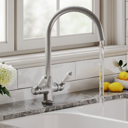 Nuie cruciform brushed - nuie, nickel