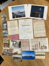 RMS TITANIC REPLICA COLLECTION- DOCUMENTS,POSTCARDS, PHOTOS, PRINTS-JOB LOT