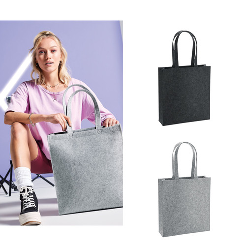 Bagbase felt tote bag - bag,