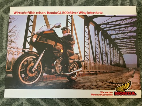 Brochure honda 500 silver - gl,