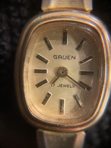 Vintage gruen ladies watch - vintage,