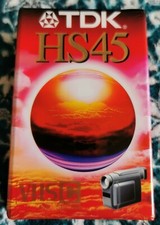 TDK HS45 VHS-C BRAND NEW