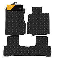 Fits Honda CRV 2006-2012 Fully Tailored 3MM Rubber Heavy Duty Car Floor Mats