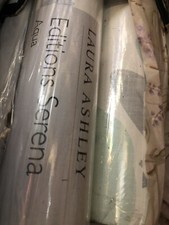 Laura Ashley Serena Aqua Edition PatternWallpaper x2 Rolls New