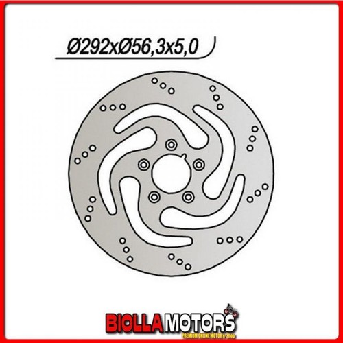 659736 front brake disc - 659736,