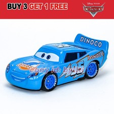 Mattel Disney Pixar Cars Dinoco Lightning McQueen 1:55 Diecast Car, NEW Loose