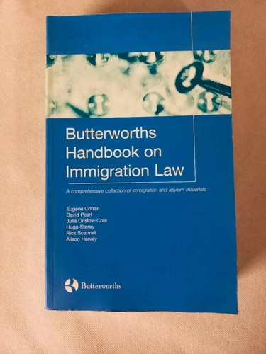 Butterworths handbook - handbook, on