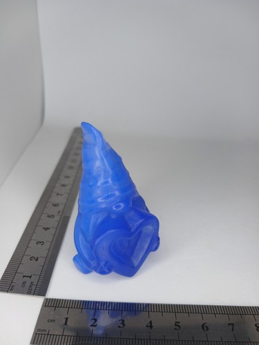 Blue opalite carved crystal - carved,
