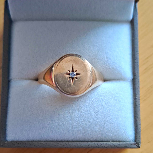 Heavy vintage 9ct gold - heavy,