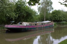 Photo 6x4 Old narrow boat on
