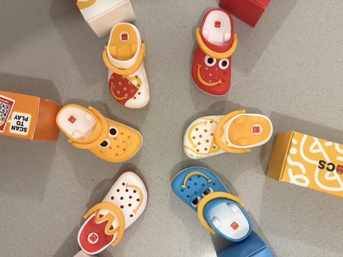 Mcdonalds happy meal crocs toy - meal,