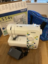 Brother LS14S Sewing Machine with Control Pedal, Instructions, and Accessories