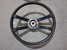 Original 380mm leather steering wheel Porsche 914/4- 1971 & 914-6 oe 91434780510