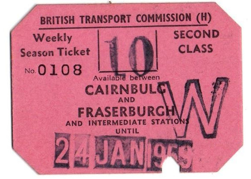 Btc railway season ticket - btc(h),