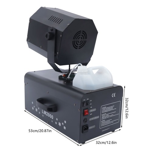 2000w snow effect machine - 2000w,