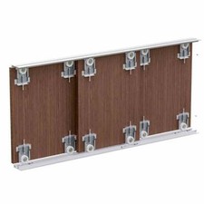 Wardrobe sliding track system - wardrobe,