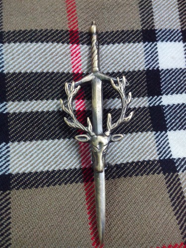 Stag head kilt - kilt, antique