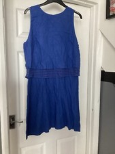 Ladies Next Blue Linen Dress