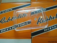 RUBBOLITE MODEL 108 JUNCTION BOX LID - RECTANGULAR CLEAR LENS 1854 - COMMERCIAL